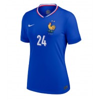 Camiseta Francia Ibrahima Konate #24 Primera Equipación para mujer Eurocopa 2024 manga corta